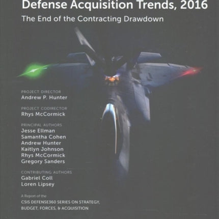 Defense Acquisition Trends, 2016