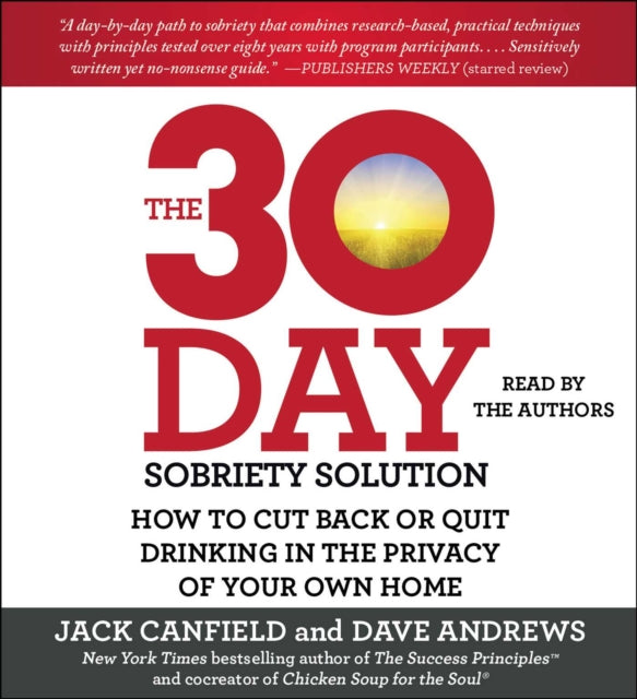 The 30-Day Sobriety Solution: How to Cut Back or Quit Drinking in the Privacy of Your Own Home