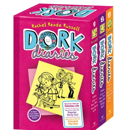 Dork Diaries Boxed Set (Books 1-3): Dork Diaries; Dork Diaries 2; Dork Diaries 3