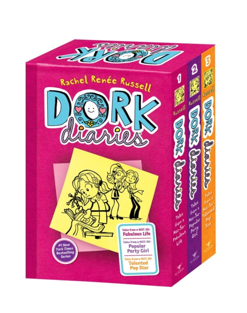 Dork Diaries Boxed Set (Books 1-3): Dork Diaries; Dork Diaries 2; Dork Diaries 3