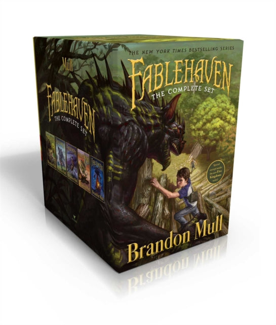 Fablehaven Complete Set (Boxed Set): Fablehaven; Rise of the Evening Star; Grip of the Shadow Plague; Secrets of the Dragon Sanctuary; Keys to the Demon Prison