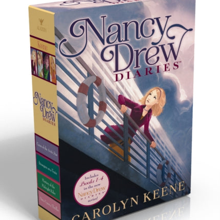 Nancy Drew Diaries (Boxed Set): Curse of the Arctic Star; Strangers on a Train; Mystery of the Midnight Rider; Once Upon a Thriller