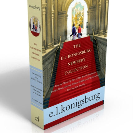 The E.L. Konigsburg Newbery Collection (Boxed Set): From the Mixed-Up Files of Mrs. Basil E. Frankweiler; Jennifer, Hecate, Macbeth, William McKinley, and Me, Elizabeth; The View from Saturday