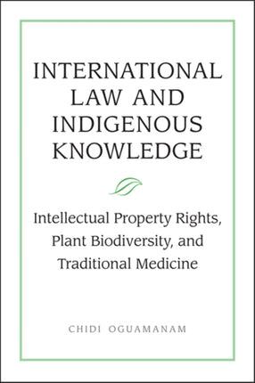 International Law and Indigenous Knowledge