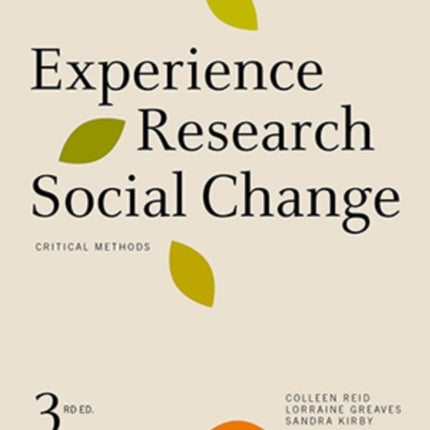 Experience Research Social Change: Critical Methods