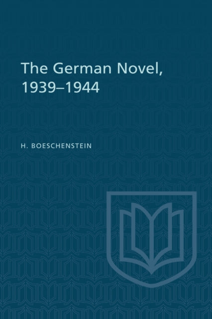 The German Novel 19391944