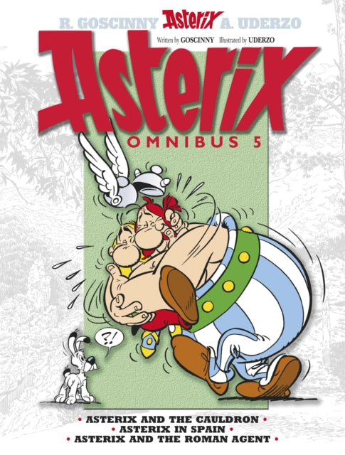 Asterix: Asterix Omnibus 5: Asterix and The Cauldron, Asterix in Spain, Asterix and The Roman Agent