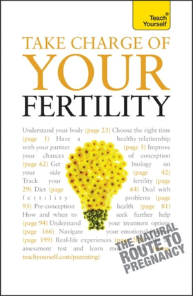 Take Charge Of Your Fertility: Teach Yourself