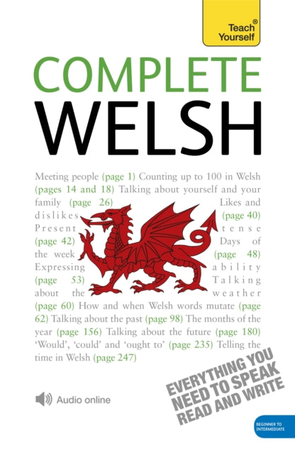 Complete Welsh Beginner to Intermediate Book and Audio Course