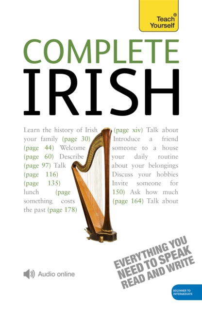 Complete Irish Beginner to Intermediate Book and
