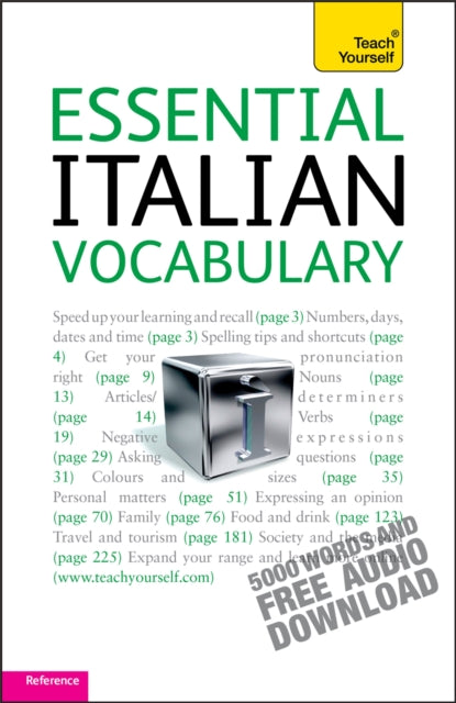 Essential Italian Vocabulary Teach Yourself