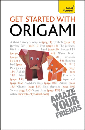 teachyourselfgetstartedwithorigami