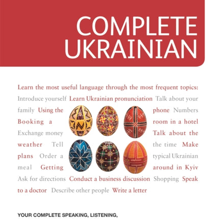 Complete Ukrainian Beginner to Intermediate Course