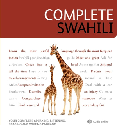 Complete Swahili Beginner to Intermediate Course