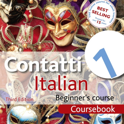 Contatti 1 Italian Beginner's Course 3rd Edition: Coursebook