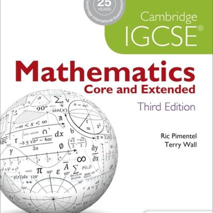 Cambridge IGCSE Mathematics Core and Extended 3ed  CD Cambridge IGCSE Book  CD