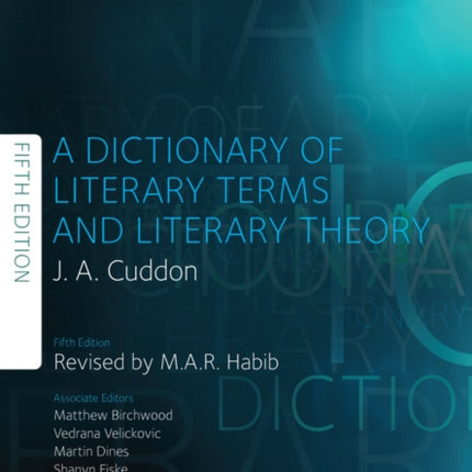 A Dictionary of Literary Terms and Literary Theory