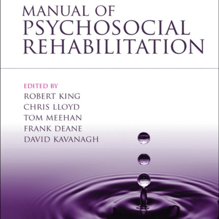 Manual of Psychosocial Rehabilitation