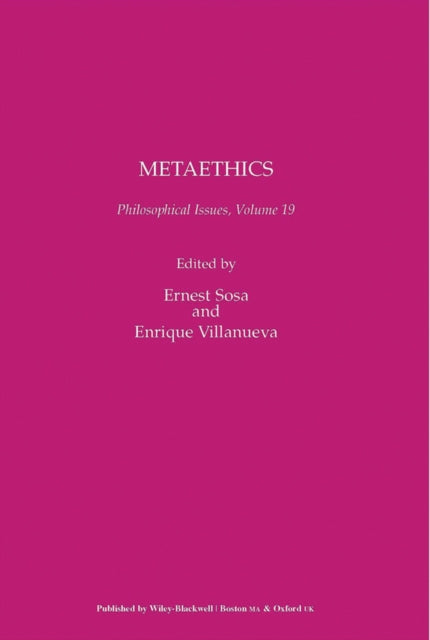 Metaethics, Volume 19