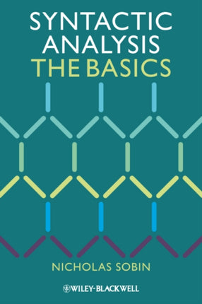 Syntactic Analysis: The Basics