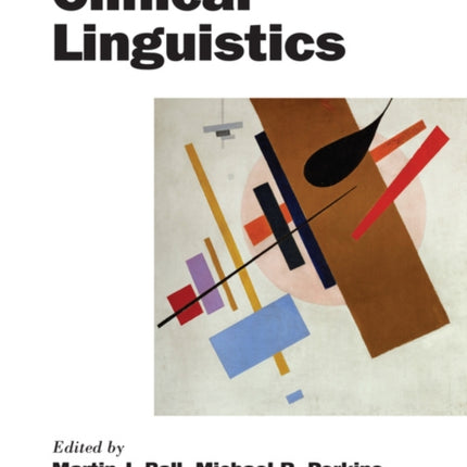 The Handbook of Clinical Linguistics