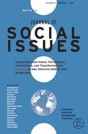 Immigrants and Hosts: Perceptions, Interactions, and Transformations