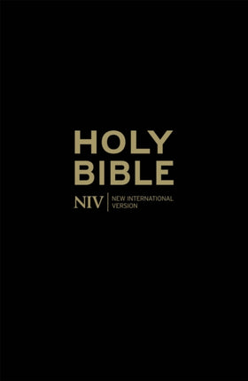 NIV Popular CrossReference Black Leather Bible