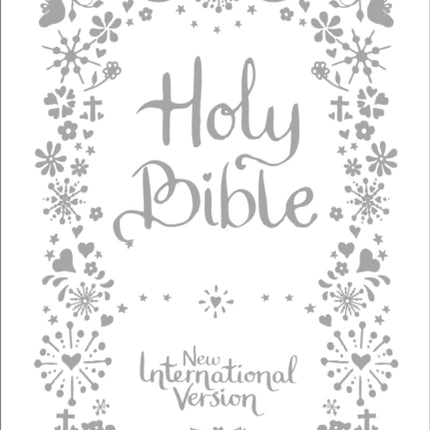 NIV Tiny White Christening Bible