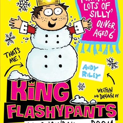 King Flashypants and the Snowball of Doom: Book 5