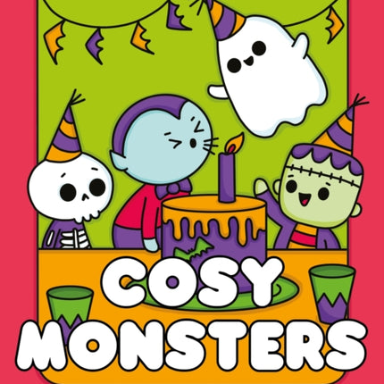 Cosy Monsters A Super Cute Colouring Book