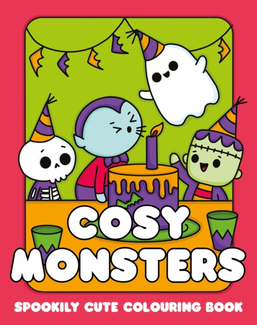 Cosy Monsters A Super Cute Colouring Book