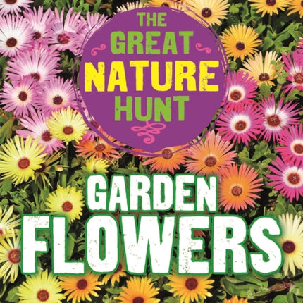 The Great Nature Hunt: Garden Flowers