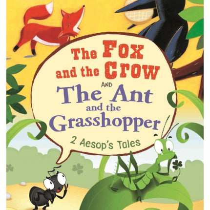 Aesop the Ant and the Grasshopper  the Fox and the Crow First Graphic Readers