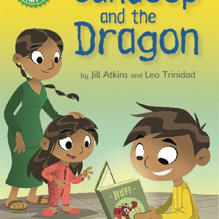 Reading Champion: Sandeep and the Dragon: Independent Reading Green 5