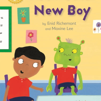 Reading Champion: Ahmed and the New Boy: Independent Reading Yellow 3