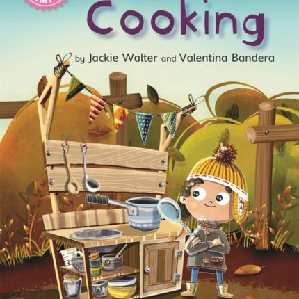 Reading Champion Max is Cooking