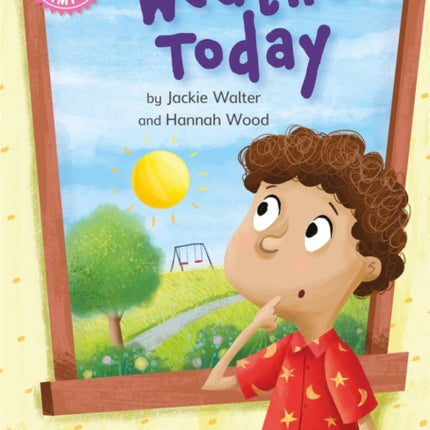 Reading Champion: The Weather Today: Independent Reading Non-Fiction Pink 1a