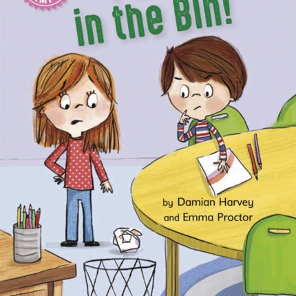 Reading Champion: Put It in the Bin!: Independent Reading Pink 1a