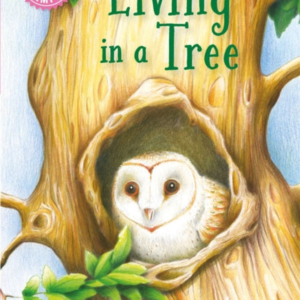 Reading Champion: Living in a Tree: Independent Reading Non-Fiction Pink 1a