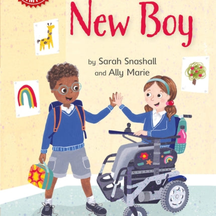 Reading Champion: A New Boy: Independent Reading Non-fiction Red 2