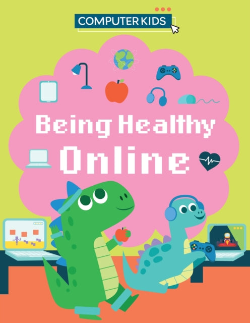 Computer Kids Being Healthy Online