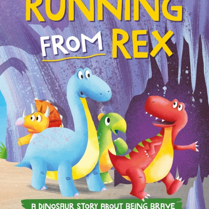 A Dinosaur Story Running from Rex