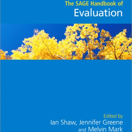 The SAGE Handbook of Evaluation