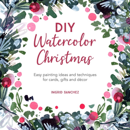 DIY Watercolor Christmas