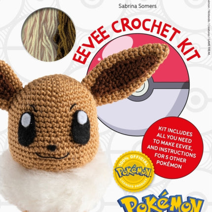 PokéMon Crochet Eevee Kit: Kit Includes Materials to Make Eevee and Instructions for 5 Other PokéMon