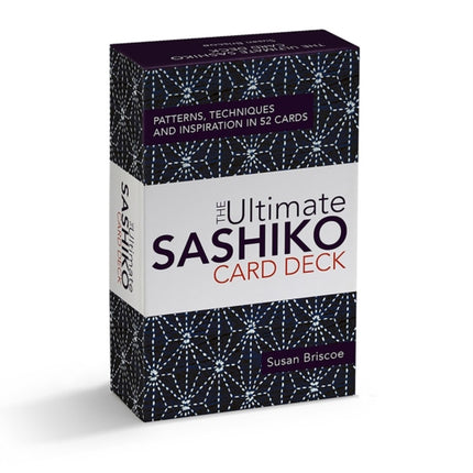 The Ultimate Sashiko Card Deck: Patterns, Techniques and Inspiration in 52 Cards