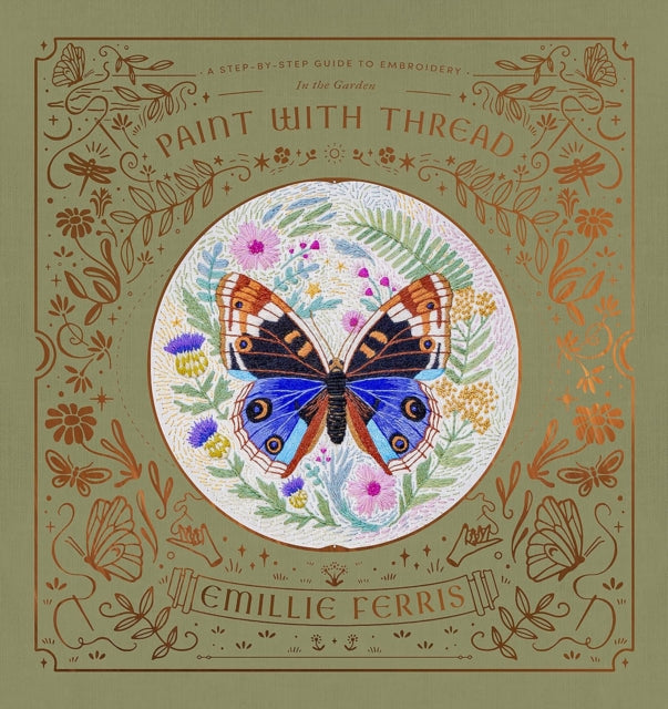 Paint with Thread in the Garden