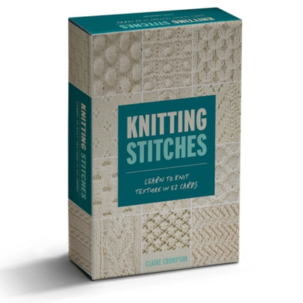 Knitting Stitches Card Deck