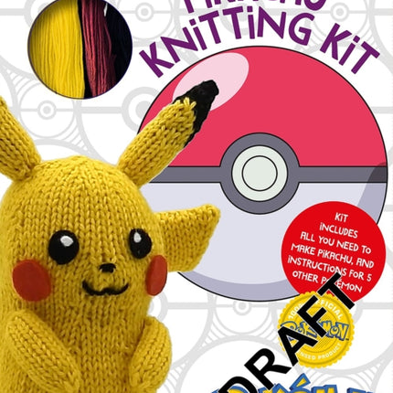 PokeMon Knitting Pikachu Kit