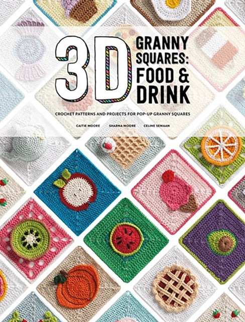 3D Granny Squares Food and Drink